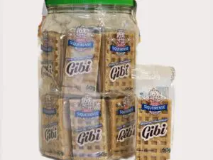 Doce de Amendoim Gibi – Siqueirense – 60 gramas – Pote com 20 unidades