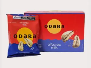 Alfacroc Milk – Odara – 45 gramas – Display com 12 unidades