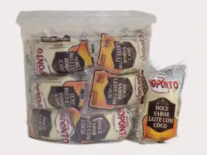 Doce de Leite com Coco – No Ponto – 50 g – Pote com 20 unid