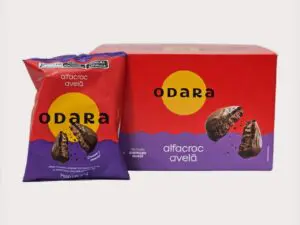 Alfacroc Avelã – Odara – 45 gramas – Display com 12 unidades